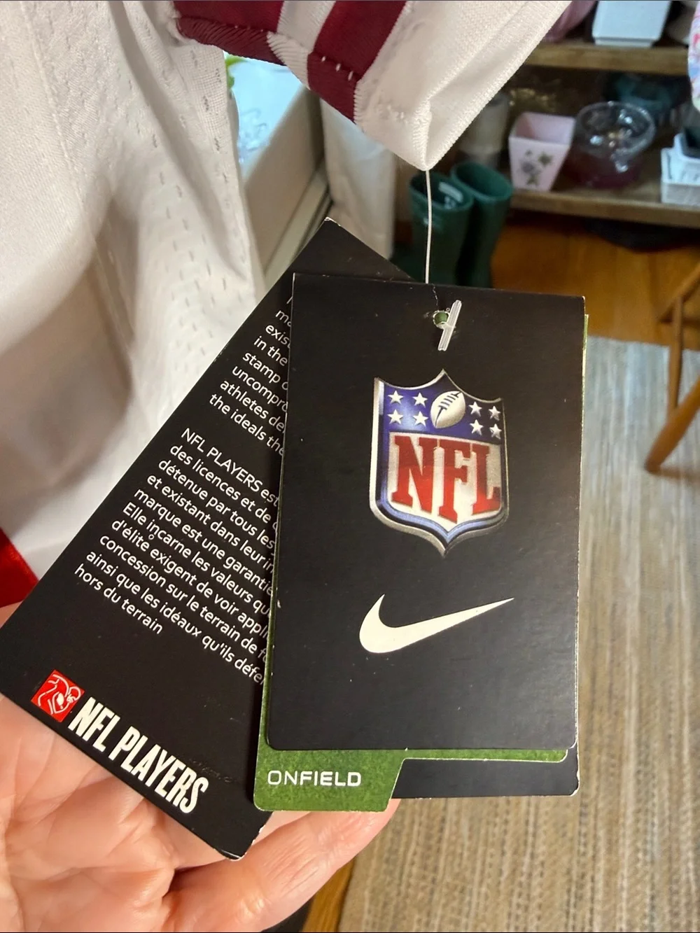 Nike Ladies NY Manning Jersey NWT